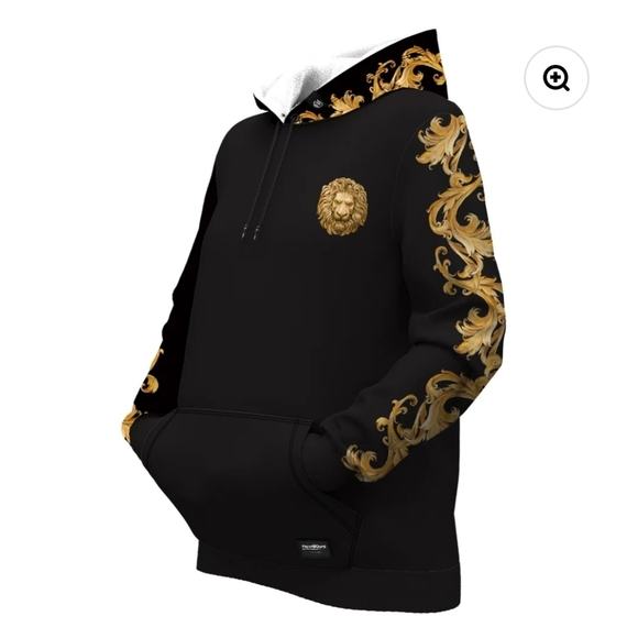 NWT Fresh Hoods Bourgeois fuzzy lined kangaroo pouch hoodie Size 3XL - Picture 2 of 7